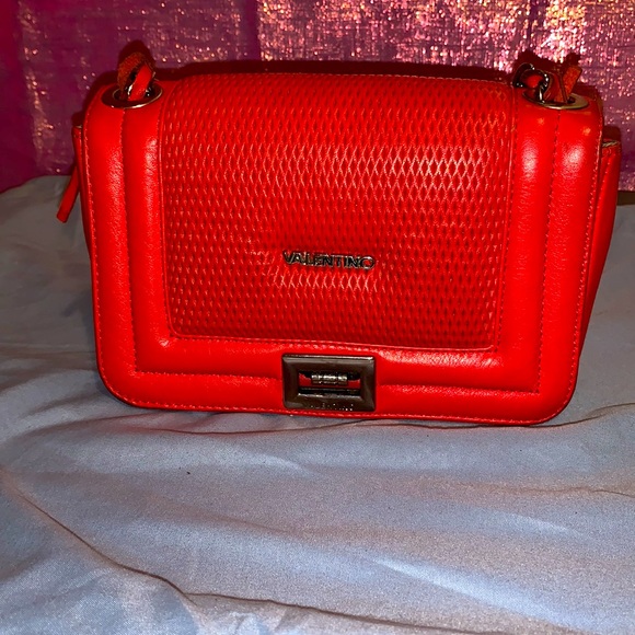 Valentino Handbags - AUTHENTIC VALENTINO Orange shoulder bag PRELOVED